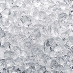 Crushed Fire Glass - Clear 1/2" to 3/4"