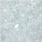 Tempered Fire Glass - 1/2" Diamond Starlight Clear