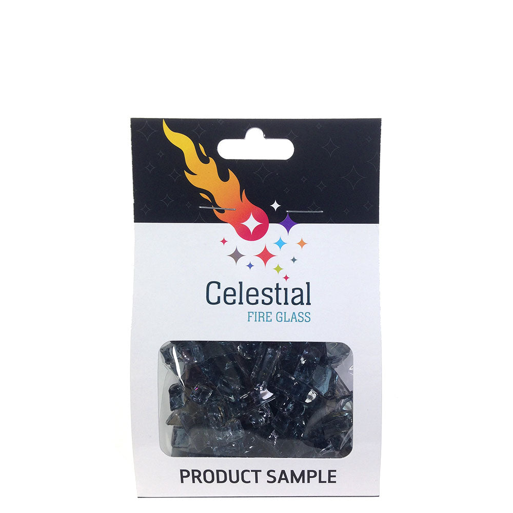 Tempered Fire Glass - 1/4" Dark Gray Reflective