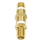 LP Propane Gas Air Mixer Valve, 1/2", Solid Brass, 300K BTU