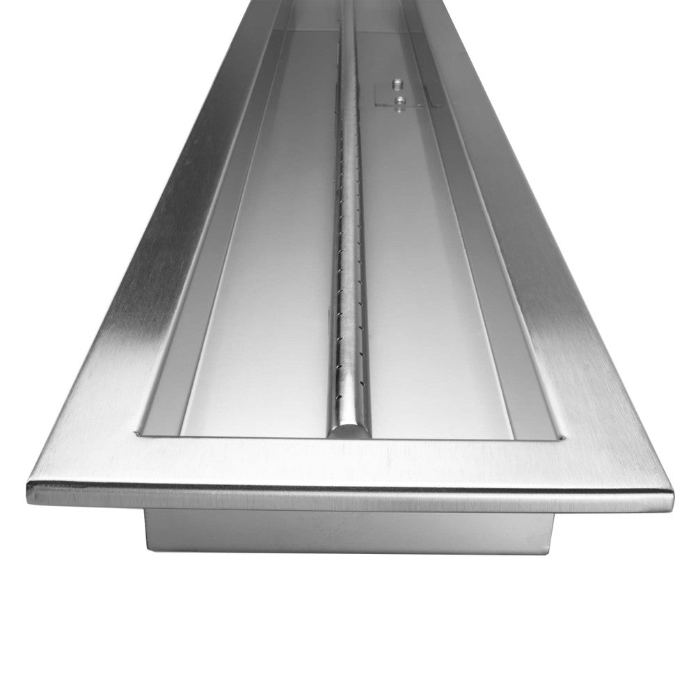Celestial Fire Glass 48" x 6" Burner Pan