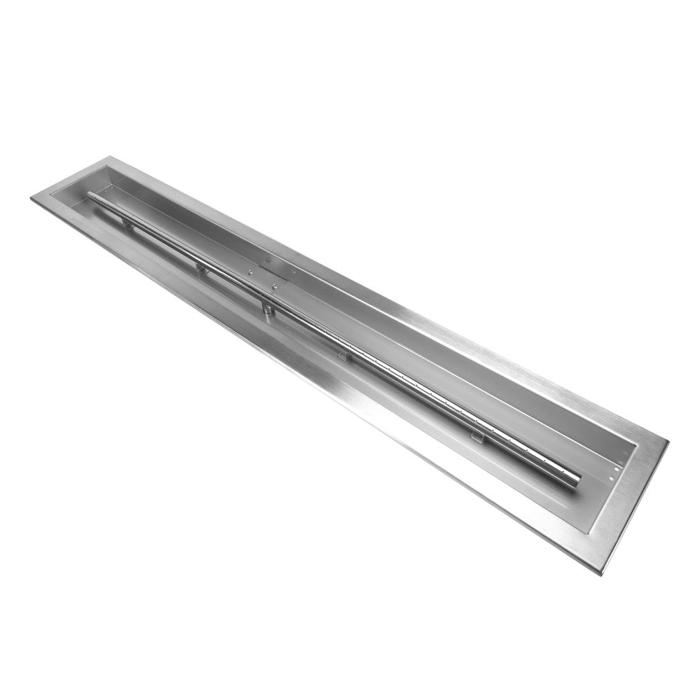 Celestial Fire Glass 48" linear fire pit burner pan