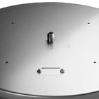 1/2" NPT fitting of the 25" Round Burner Pan