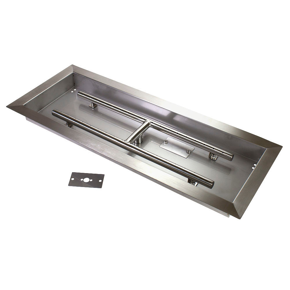 24"x8" Drop-In Fire Pit Pan