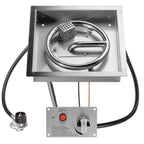 CSA Certified 10" Square DIY Burner Kit