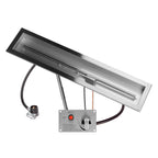 CSA Certified burner kit for outdoor fire pits.  36" by 6" linear design with propane gas.