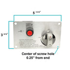 Celestial's CSA Certified Burner kits come with a mountable control panel featuring ignition and flame control. 