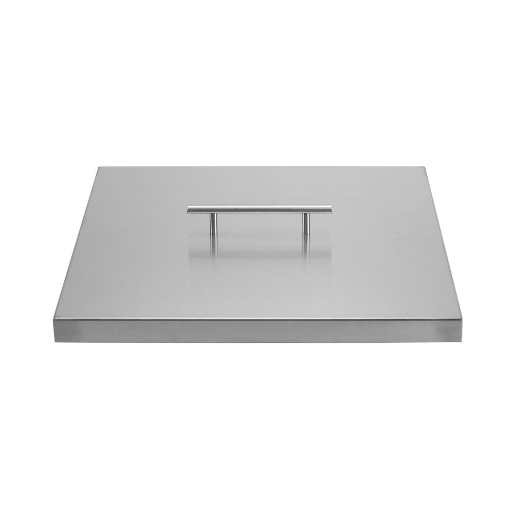 Top of Fire Pit Cover for 12" x 12" Square Burner Pan