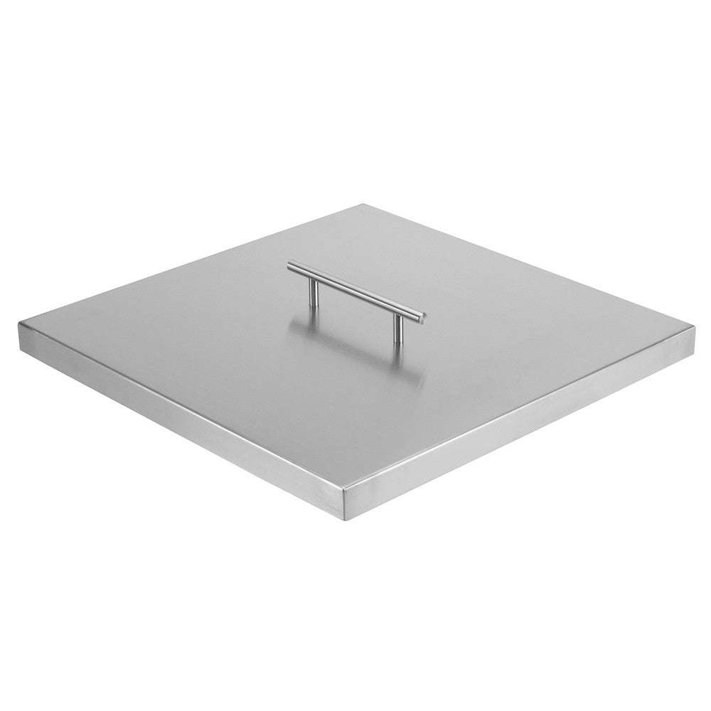 Top of Fire Pit Cover for 12" x 12" Square Burner Pan