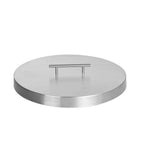 304 stainless steel cover for 13" fire put burner pan for natural gas or propane