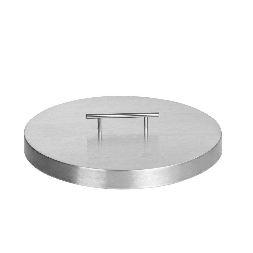 304 stainless steel cover for 13" fire put burner pan for natural gas or propane