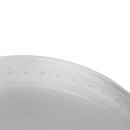 Underside of the Stainless Steel Cover for 13" Propane Fire pit burner pan with wrapped edge