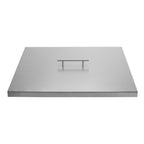 Top of Fire Pit Cover for 18" x 18" Square Burner Pan