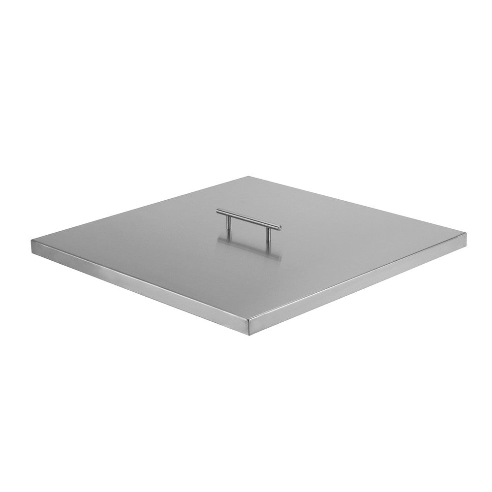 Top of Fire Pit Cover for 18" x 18" Square Burner Pan