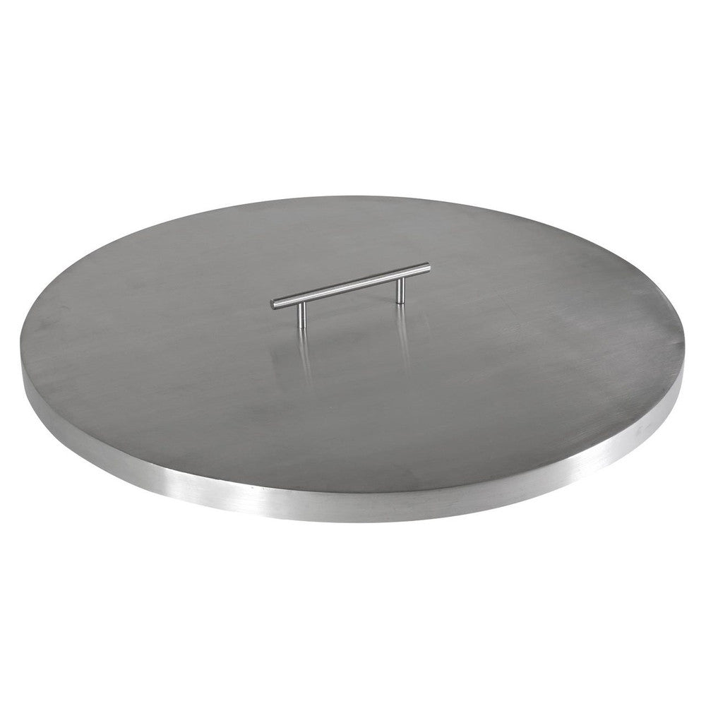 Cover for 19" round burner pan