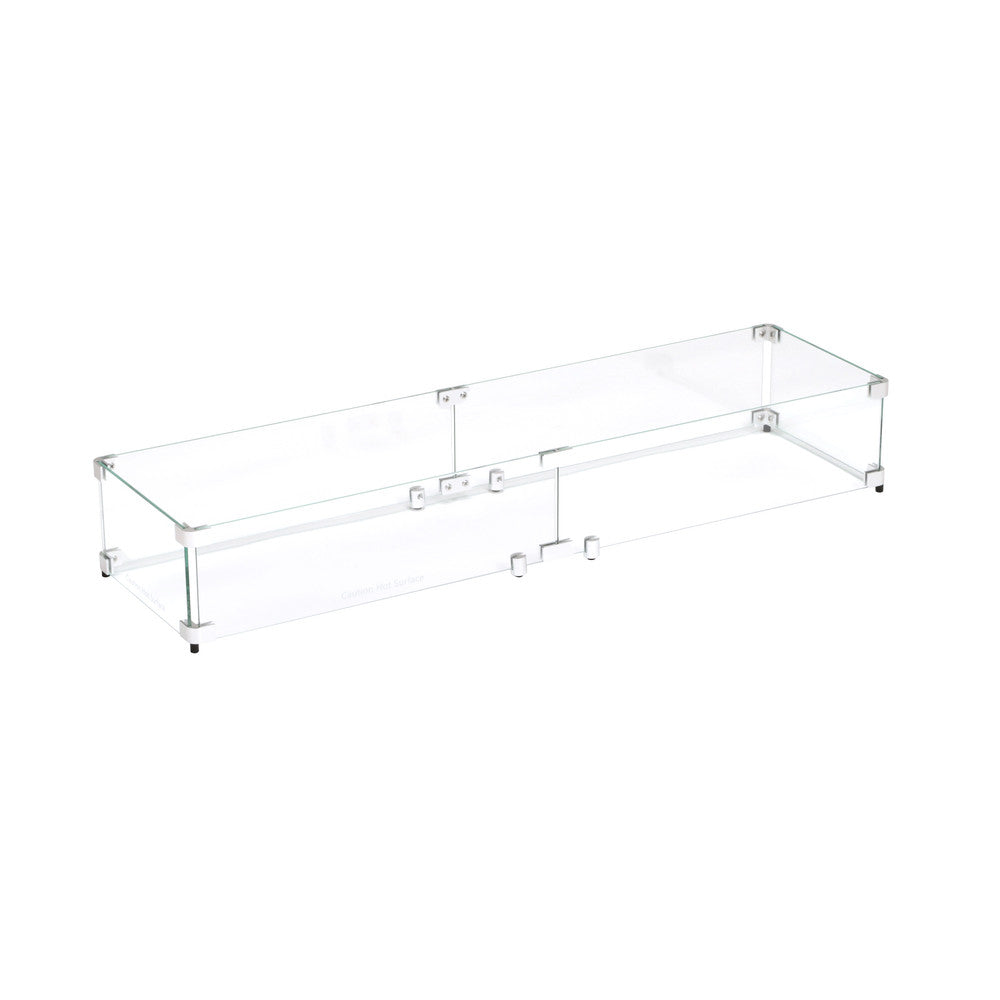 36" x 6" Flame Guard for Burner Pan Wind Protection