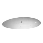 36" round flat pan for propane or natural gas fire pit burners
