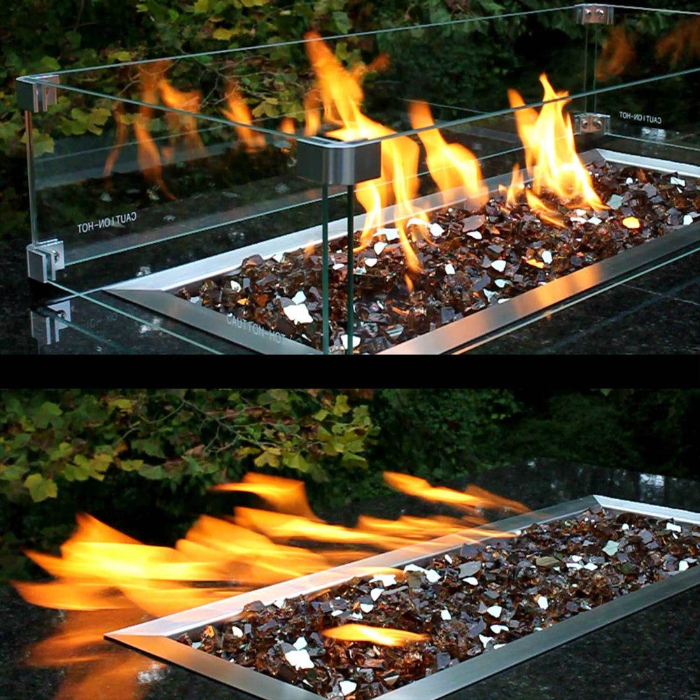 Effectiveness of Flame Guard at Blocking Wind