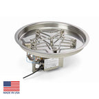 HPC Fire Round Remote Start Fire Pit Insert