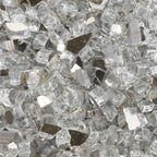 1/2" Diamond Starlight Reflective fire glass