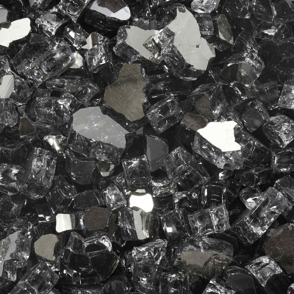 Interstellar Gray Fire Glass from Celestial Fire Glass