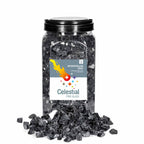 Interstellar Gray Fire Glass in 1/2 inch reflective tempered glass.