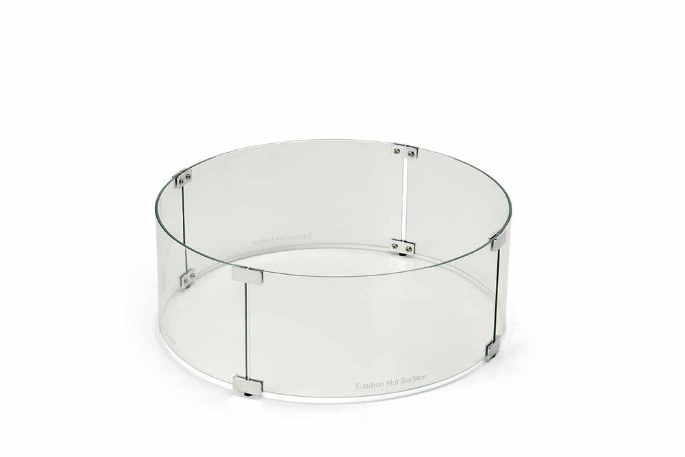 Round Wind Guard by HPC Fire for 26" Burner Pans (30" x 6")