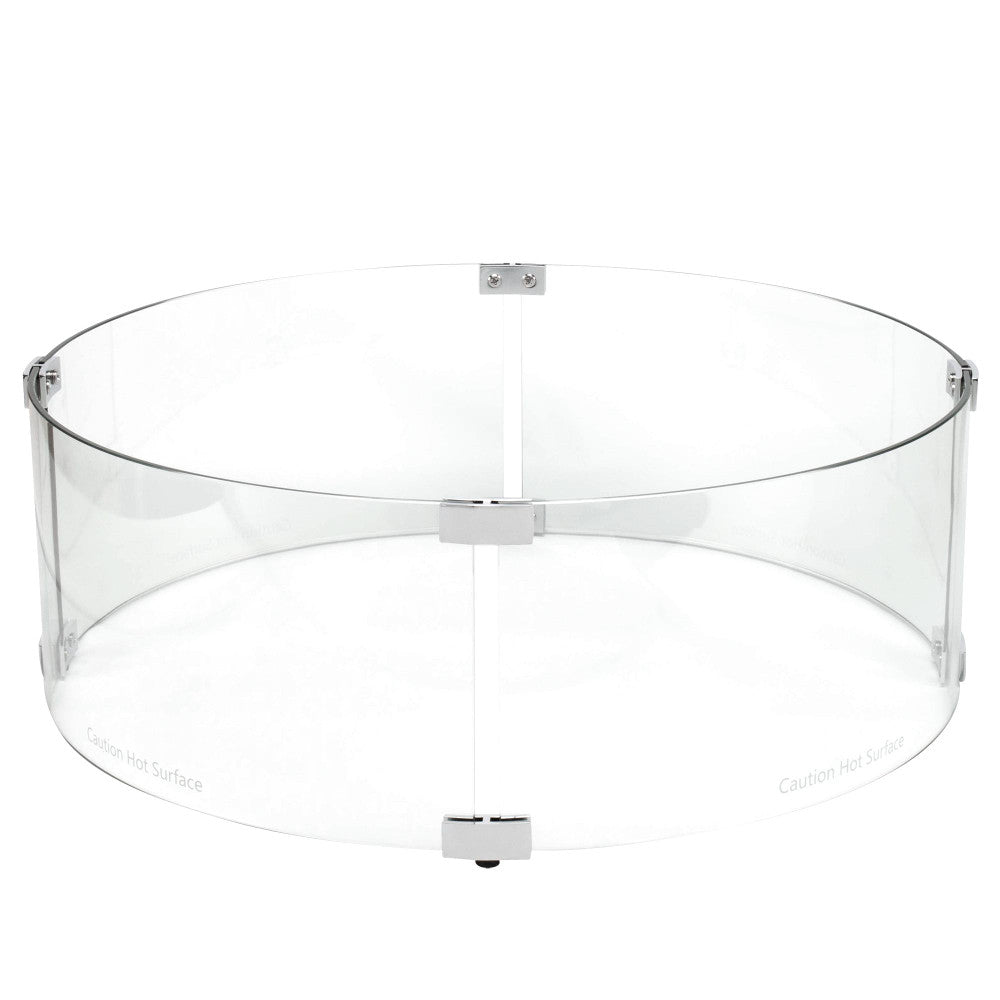 Round Flame Guard for 19" Burner Pan