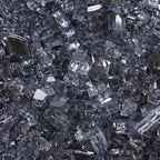 Swatch Close-Up of Interstellar Grey Fire Glass