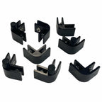 Black Wind Guard Hardware for Gas Fire Pits